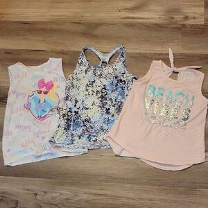 Kids Graphic Tank Tops - Multicolor